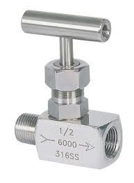 วาล์วเข็มแรงดันสูง 60mpa Swagelok Needle Valves