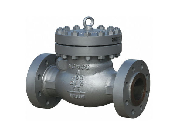 ASME B16.34 และ API 6D ANSI Flange Bolted Bonnet 316 Stainless Steel Swing Check Valve