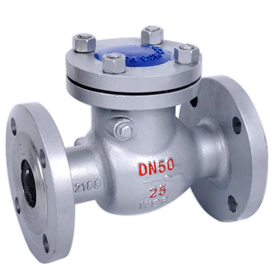 ASME B16.34 และ API 6D ANSI Flange Bolted Bonnet 316 Stainless Steel Swing Check Valve