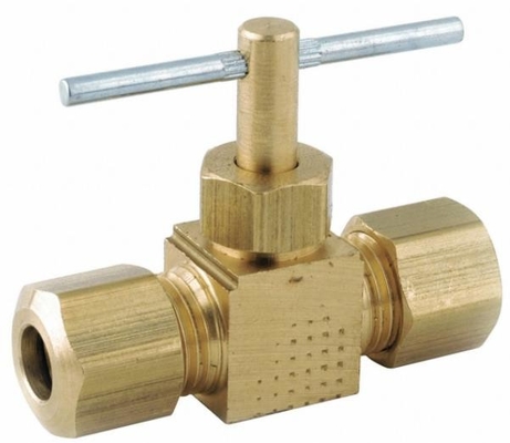 1/2 "* 1/2" วาล์วเข็มอัดตรง 150Psi วาล์วเข็มเหล็ก