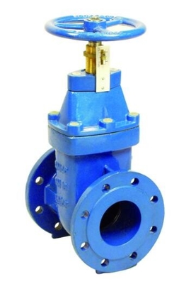 Asme B16.1 Cl 125 Class 300 วาล์วประตู Dn200 Soft Seal Steel Gate Valve