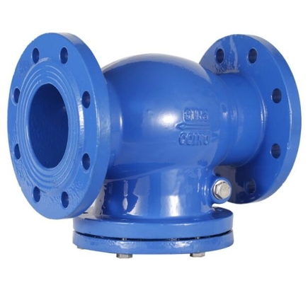 Ss316 บอลวาล์วตรวจสอบชนิด Dn200 Union Flanged End Check Valve