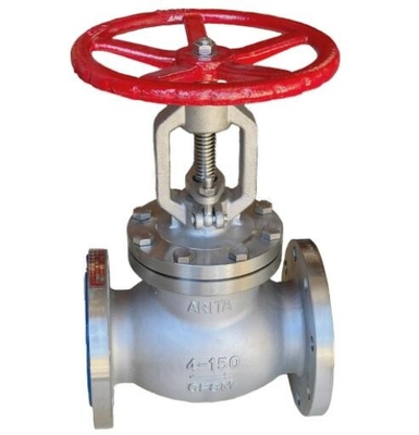 Bs 1873 Butt Weld Globe Valve Pn16 Dn100 Wcb Handwheel เหล็กหน้าแปลน End Globe Valve