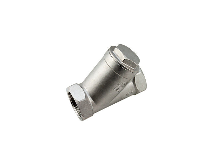PTFE วาล์วตรวจสอบสปริงสแตนเลสสตีล 304SS สปริง BSP End 316SS มุมนั่ง