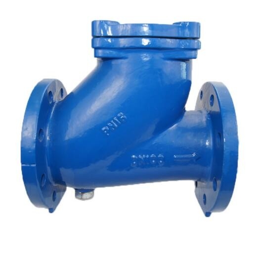 เช็ควาล์วชนิดบอล Dn200 Ss316 Pn16 เช็ควาล์วปลายหน้าแปลน