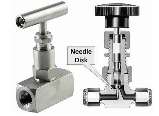 Stainless Steel (316) Needle Valve Shutoff & Regulating - วาล์วเข็มเหล็ก